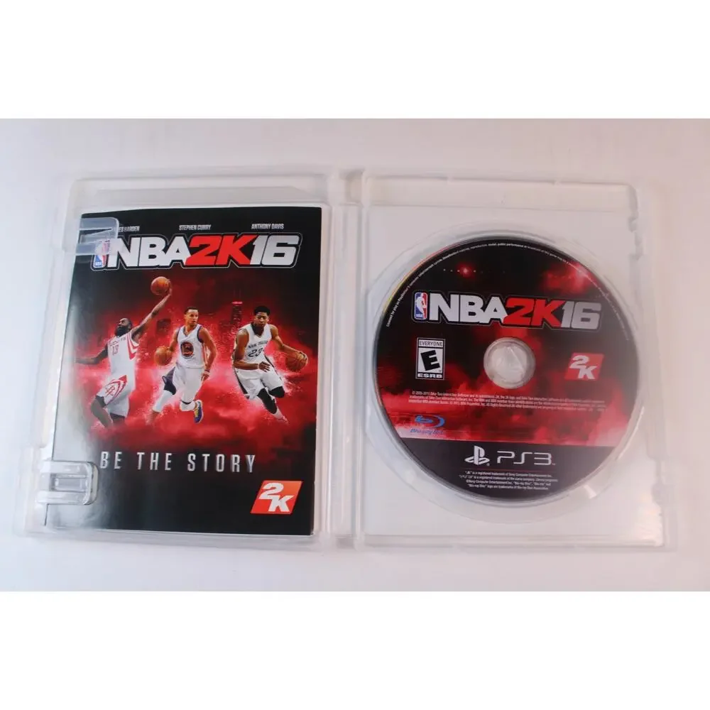 NBA 2K16 (Sony PlayStation 3, PS3) Stephen Curry Complete, tested/works